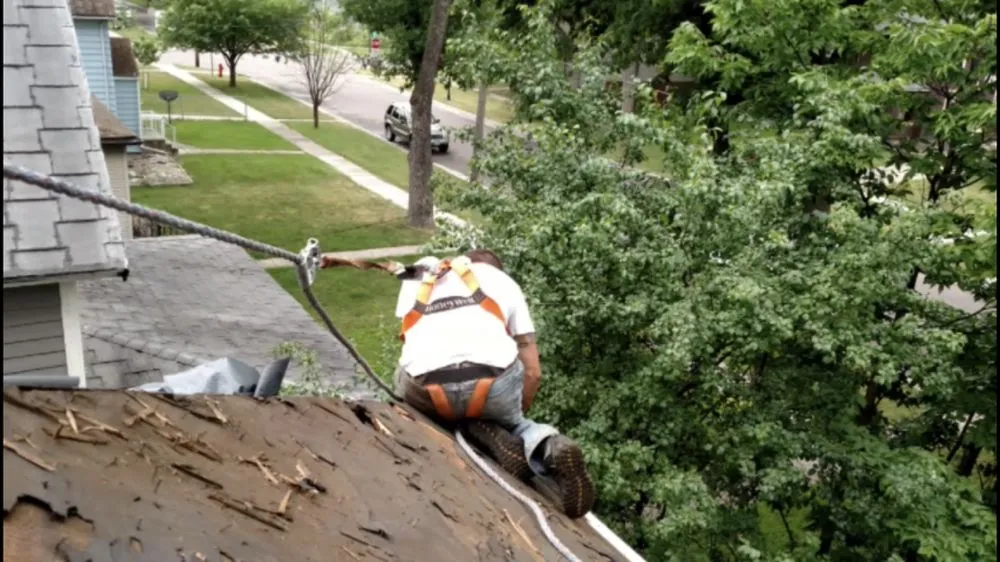 Emergency shingle roofing service for fast service in Lakota, ND by J & N Roofing