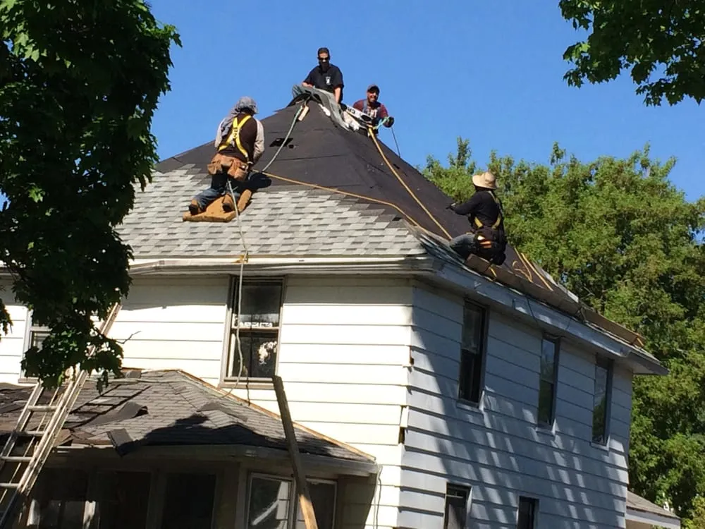 Slide of J & V Roofing