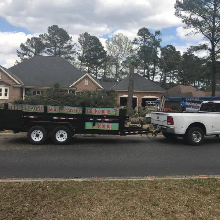 Slide of J & W Tree Service, Landscaping and Roofing