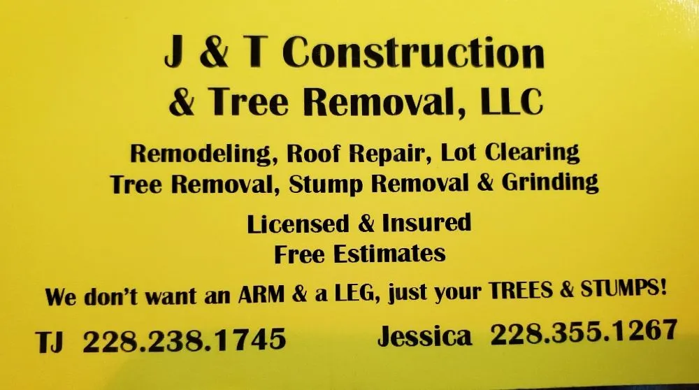 Slide of J and T Construction & Tree Removal