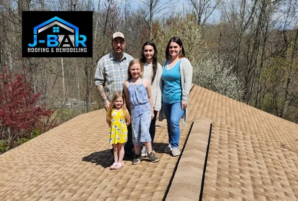 J-BAR Roofing and Remodeling Logo