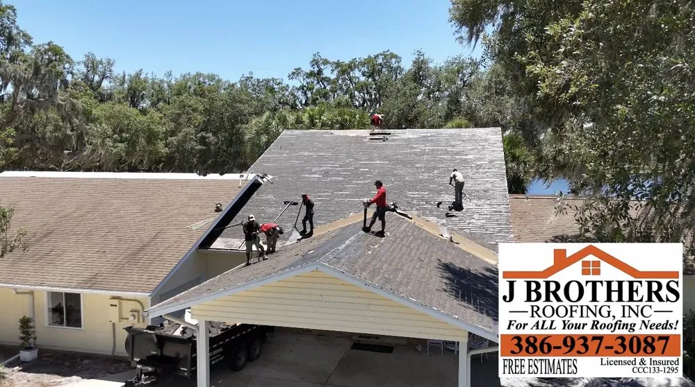 Trusted shingle roofing service experts serving Pomona Park, FL - J Brothers Roofing