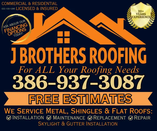 Reliable roof inspection in Pomona Park, FL by J Brothers Roofing
