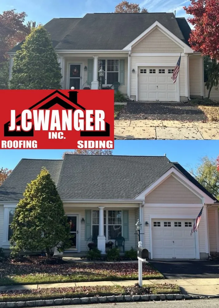 Expert shingle roofing service near you across Cherry Hill Township, NJ - J. Cwanger