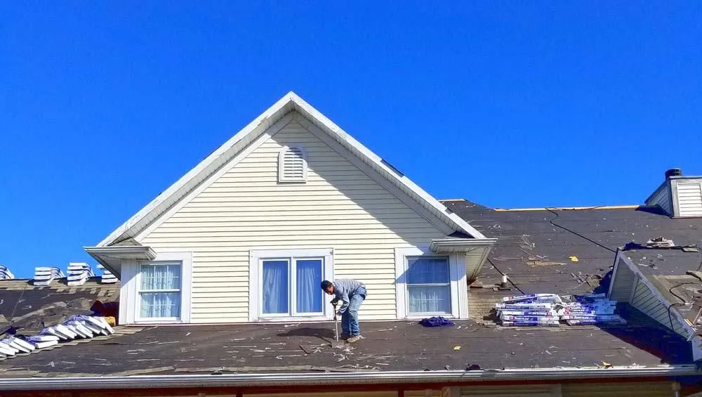 Slide of J D Flora Roofing