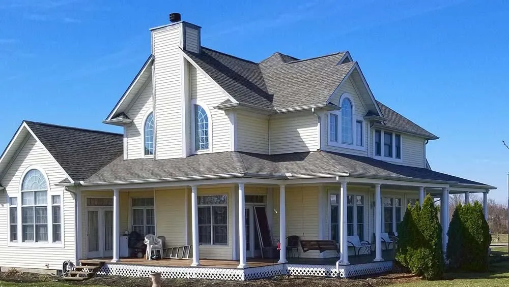 Slide of J D Flora Roofing