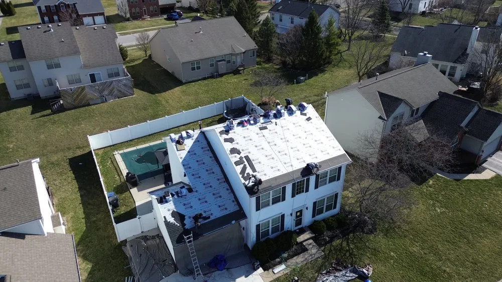 Slide of J D Flora Roofing