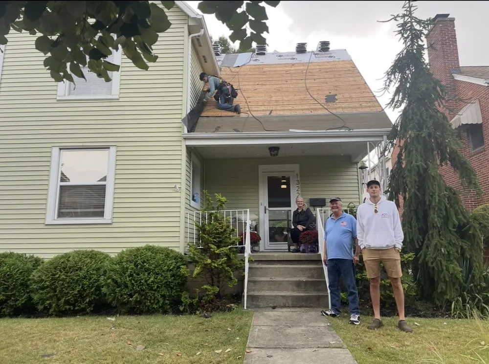 Slide of J D Flora Roofing