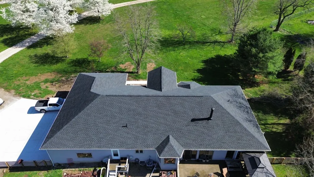 Slide of J D Flora Roofing