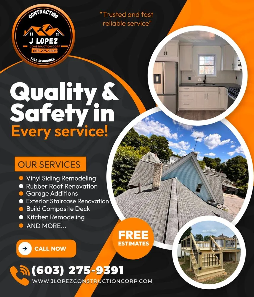 Slide of J Lopez Construction