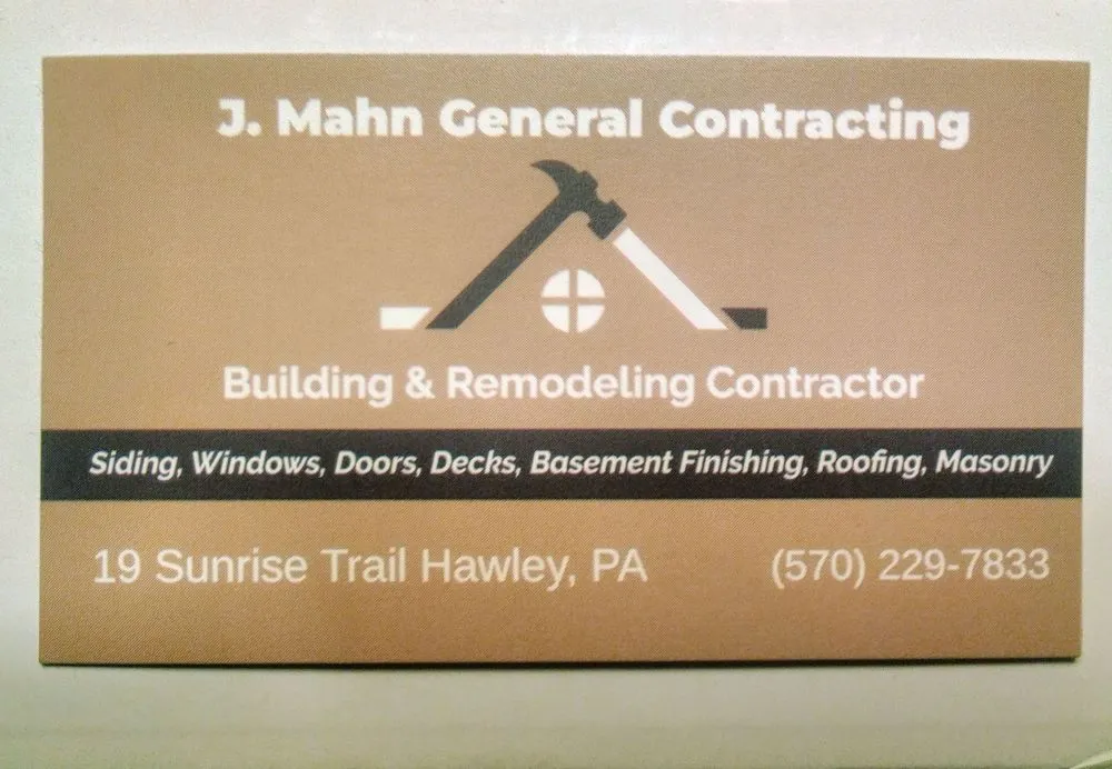 Slide of J. Mahn General Contracting
