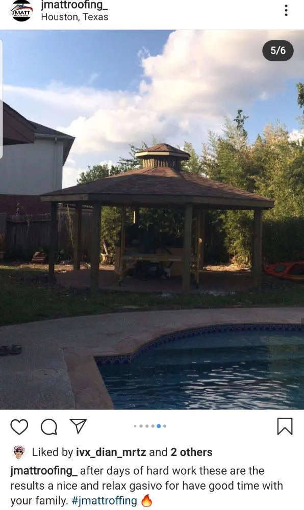 Slide of J Matt Roofing & Construction