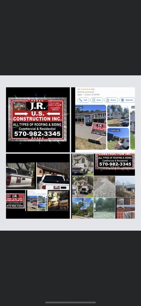 Slide of J R U.S Construction