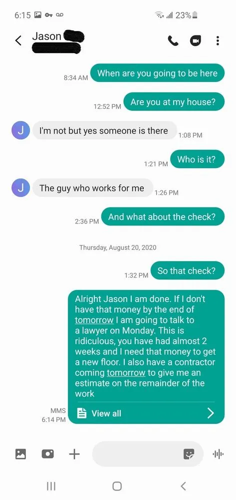 Slide of J Rich Builders