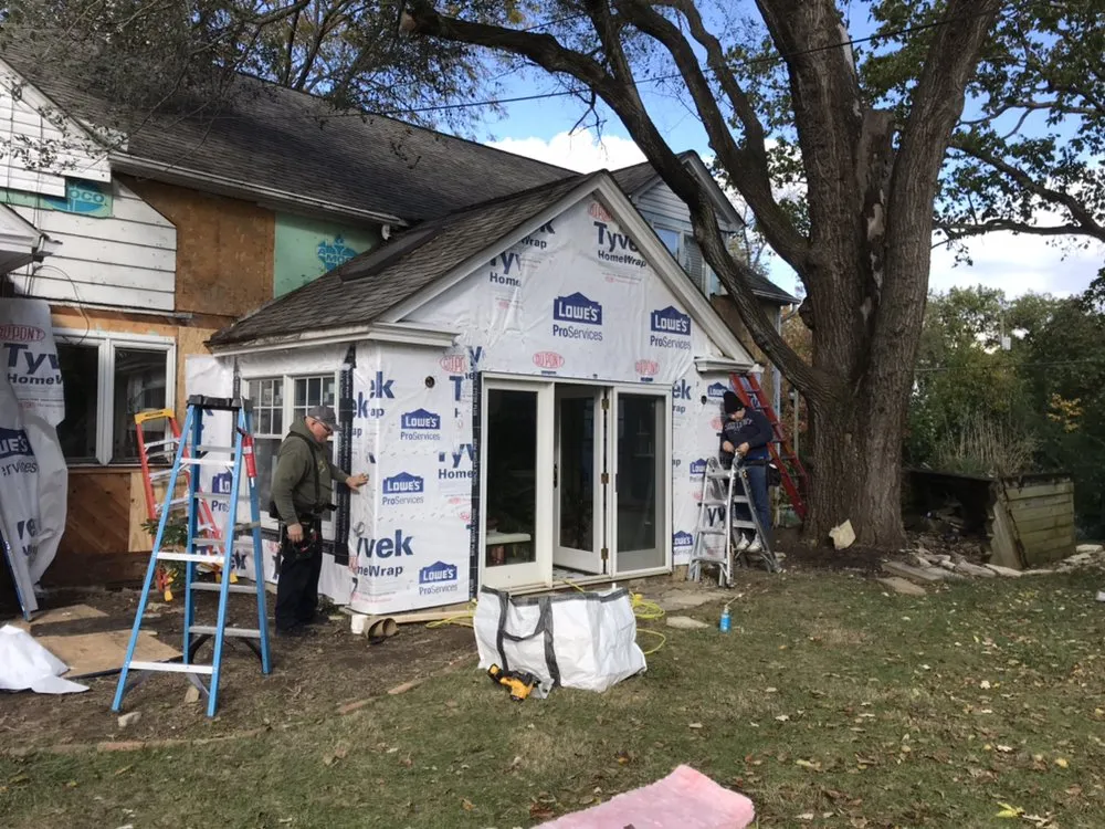 Slide of J. Riley Company Roofing and Restoration