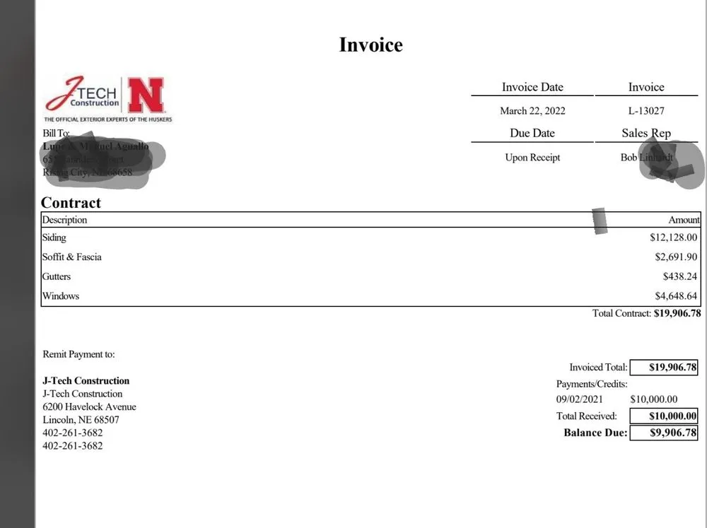 Slide of J Tech Construction