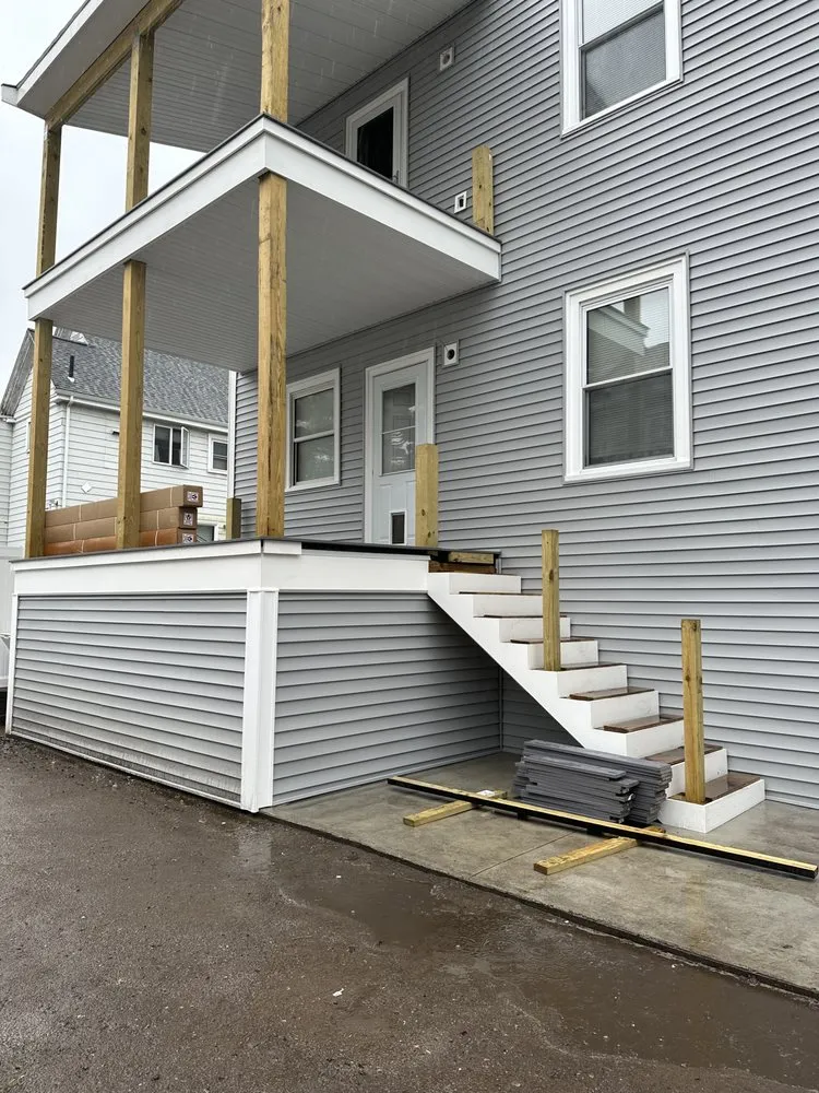 Slide of J White Construction