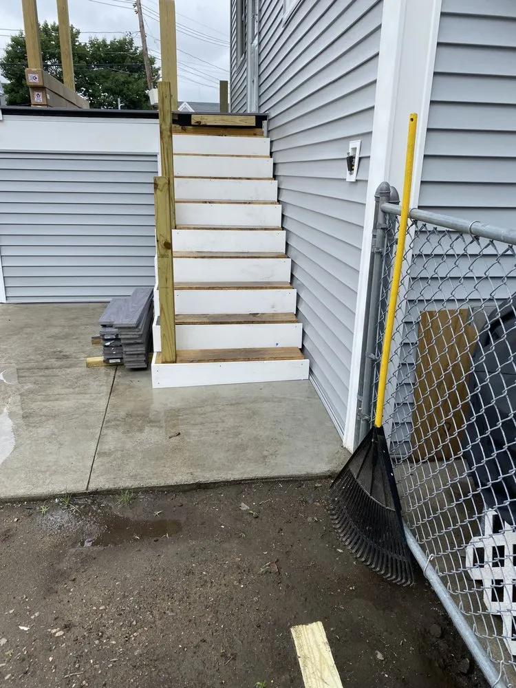 Slide of J White Construction