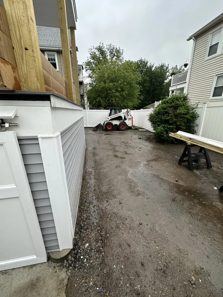 Slide of J White Construction