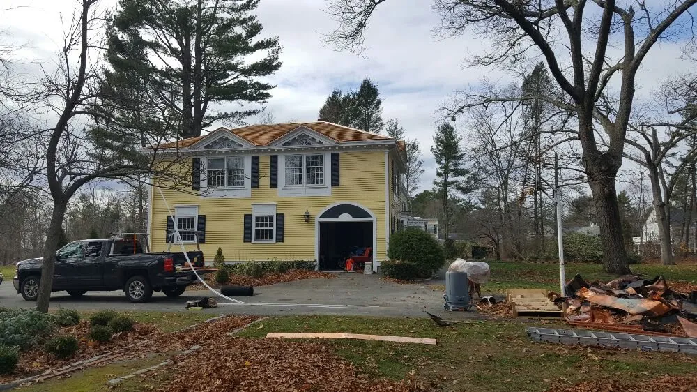 Slide of J White Construction