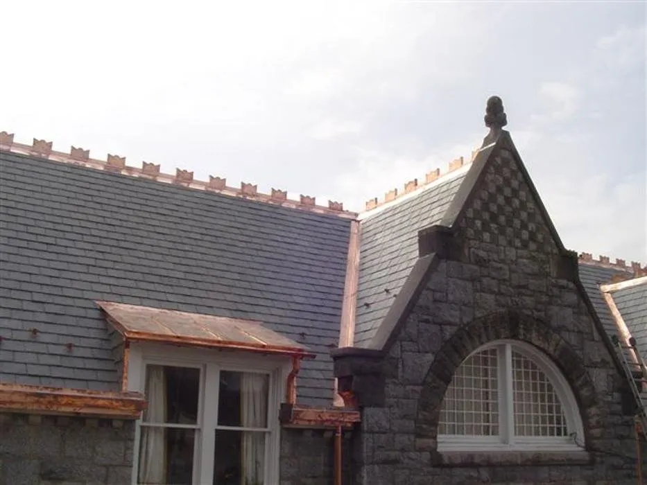 Emergency roof inspection in Saylorsburg, PA by J Wilson Enterprises Slate Roofing