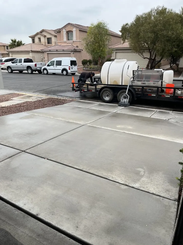 Slide of J&A pressure washing LV