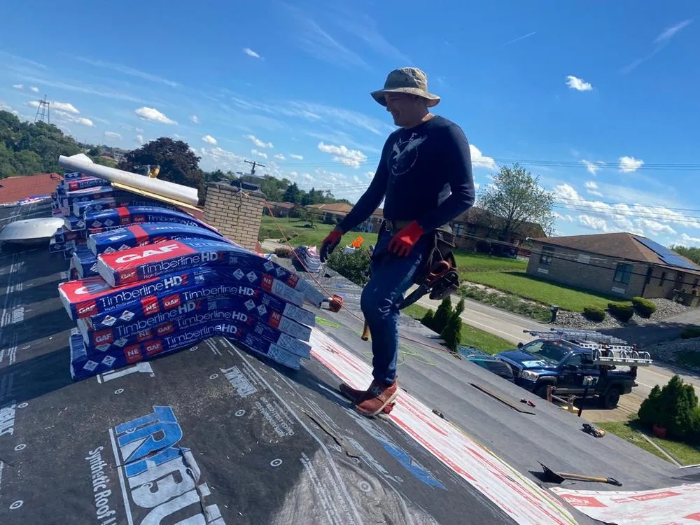 Licensed shingle roofing service experts serving Moon Township, PA - JA Roofing