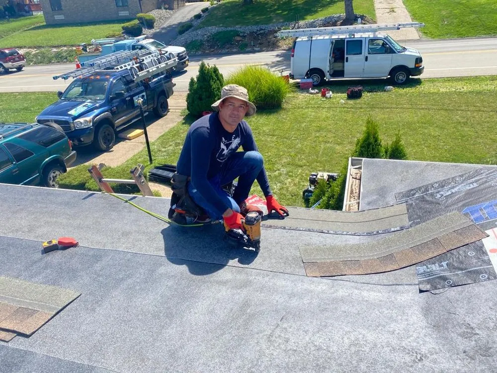 Reliable shingle roofing service in Moon Township, PA by JA Roofing
