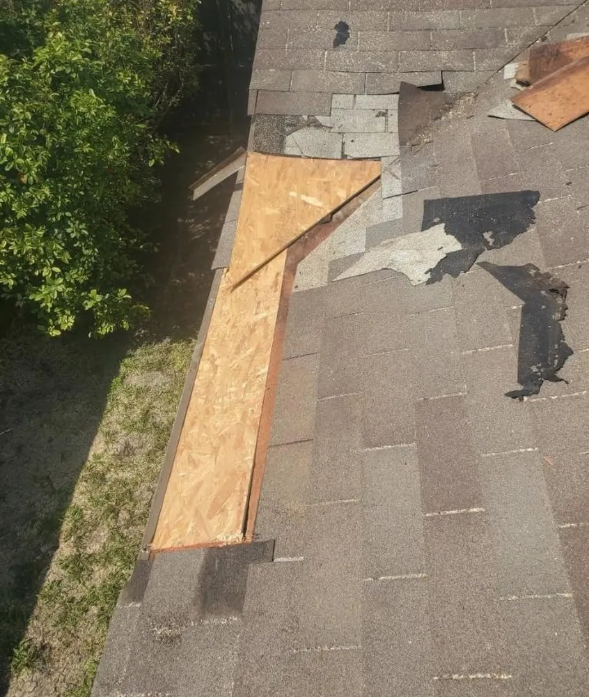 Slide of J&A Texas Roofing Repairs