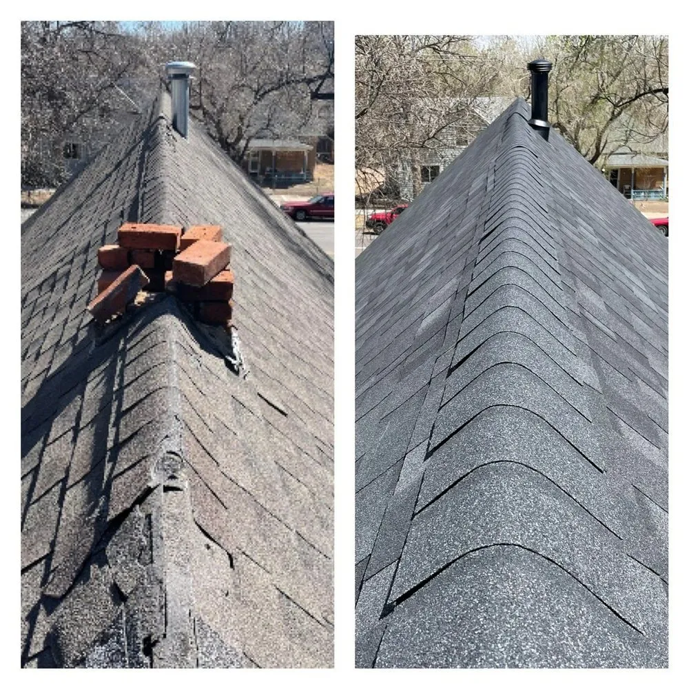 Slide of Jack Caton Roofing Team