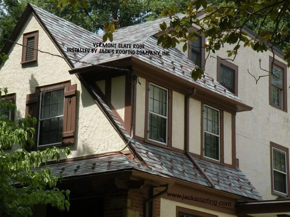 Slide of Jack's Roofing Company