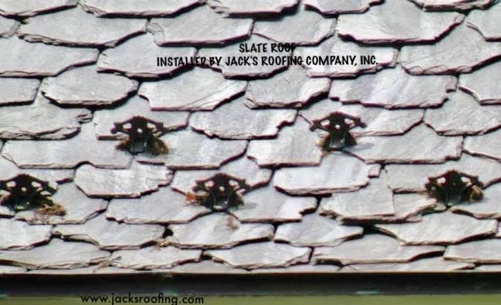Slide of Jack's Roofing Company