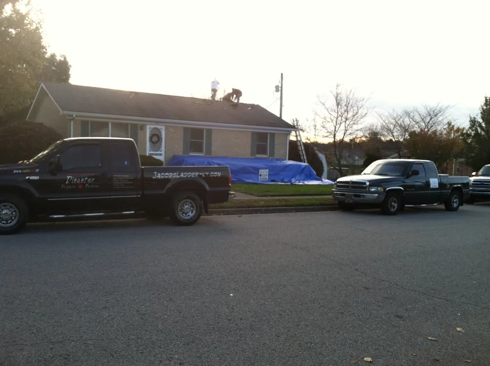 Slide of Jacob’s Ladder Roofing and Restoration