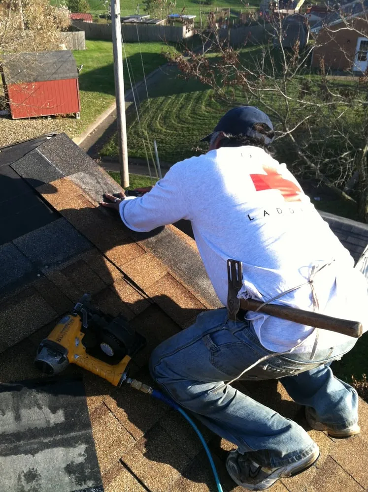 Slide of Jacob’s Ladder Roofing and Restoration