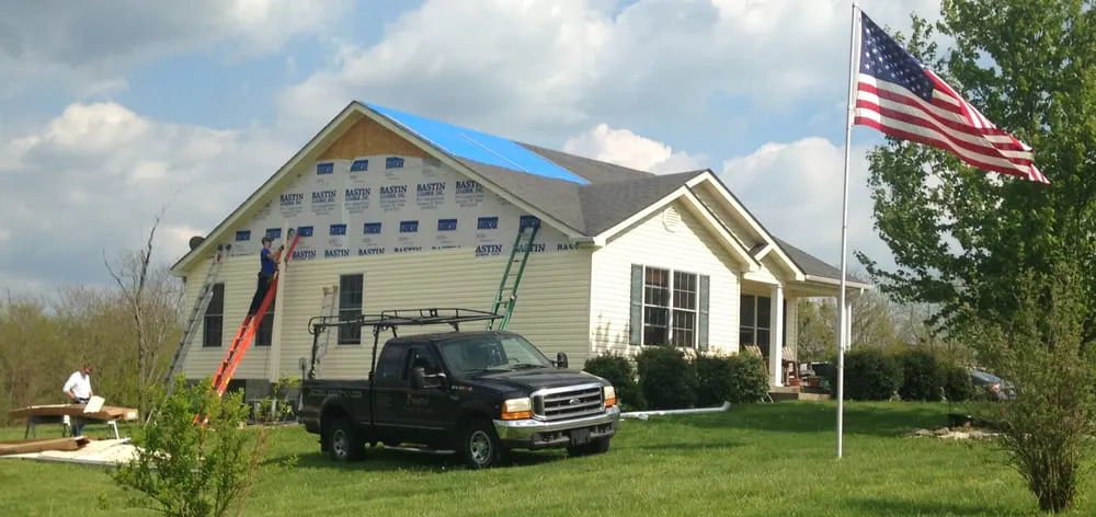Slide of Jacob’s Ladder Roofing and Restoration
