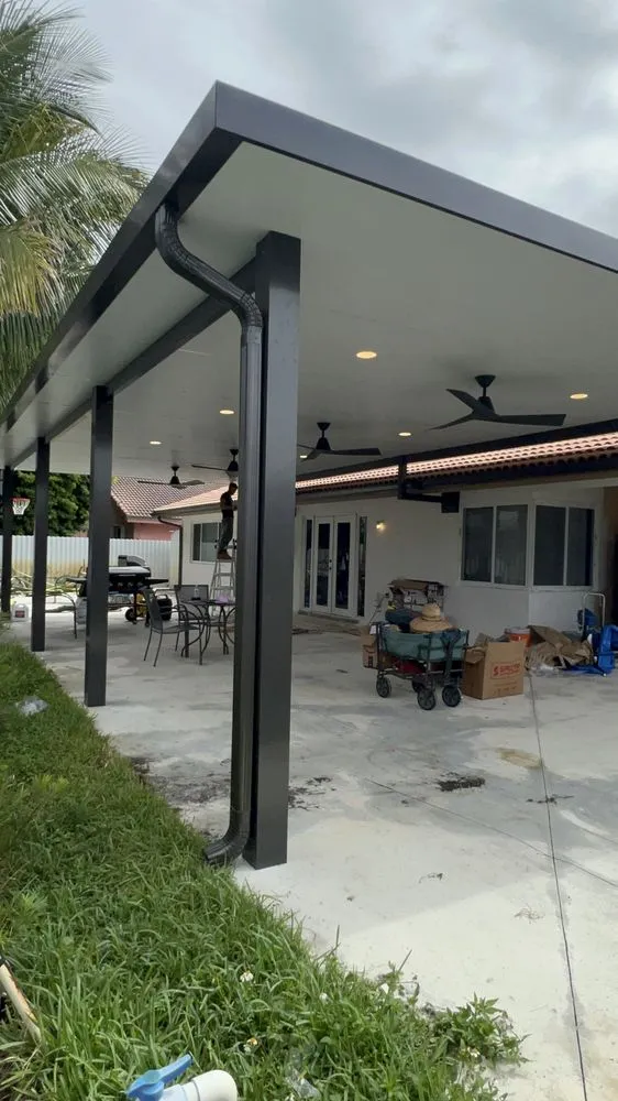 Slide of Jad Rain Gutters