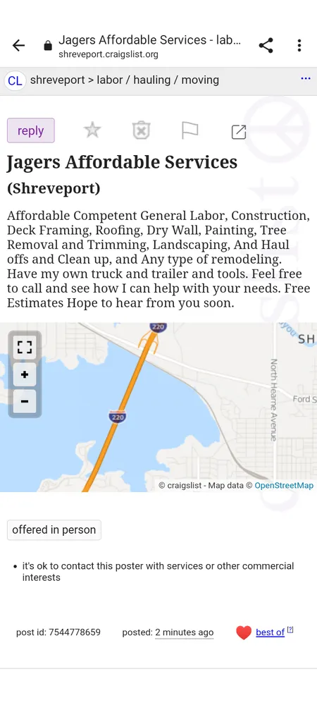 Emergency roof leak repair same-day service across Shreveport,, LA - Jagers affordable services