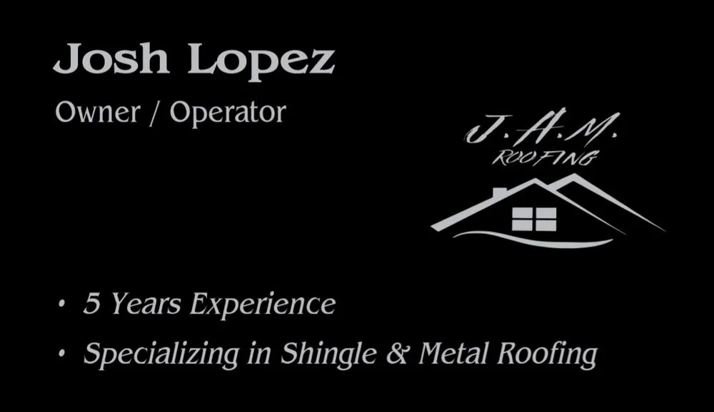 Slide of Jam Roofing