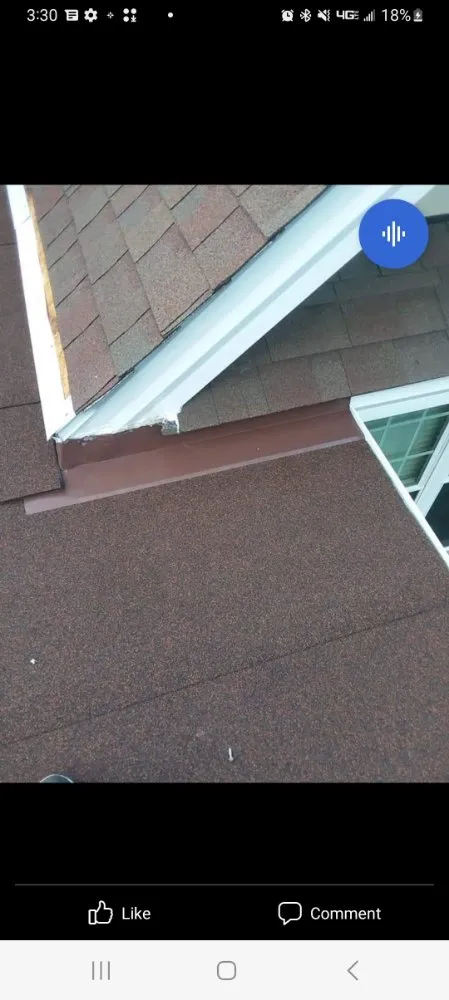 Slide of James Hudock roofing and repairs