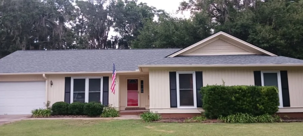 Slide of James Hudock roofing and repairs