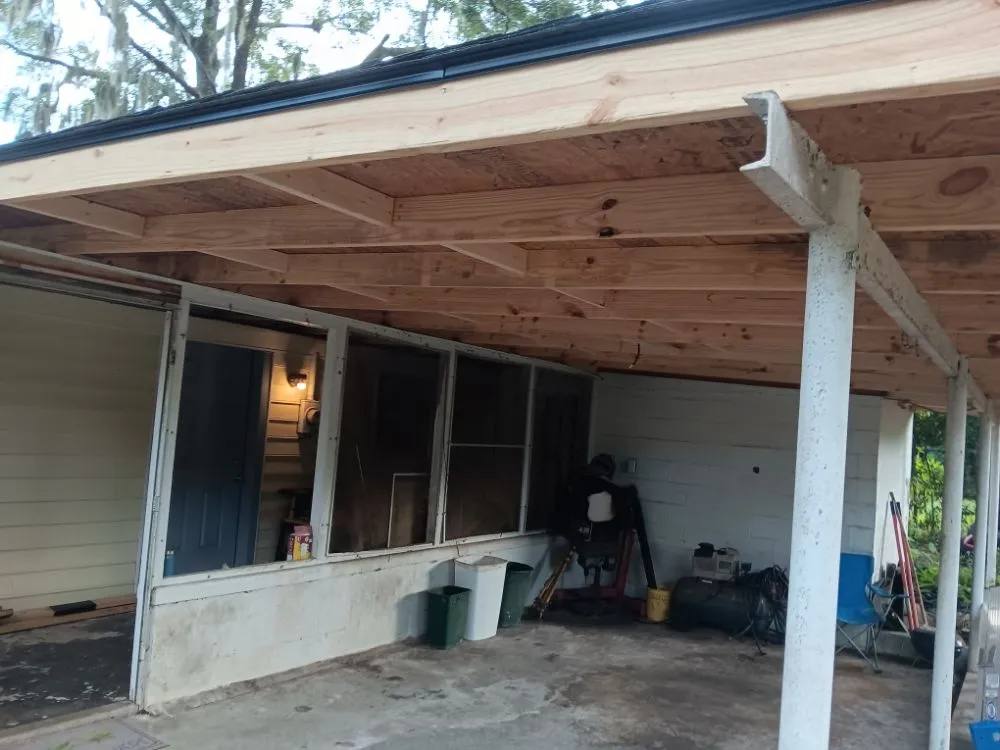 Slide of James Hudock roofing and repairs