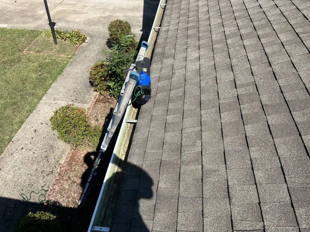 Slide of Jamie’s Gutter Cleaning