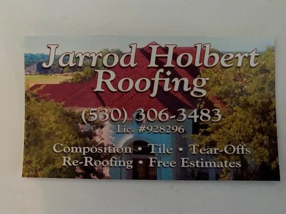 Slide of Jarrod Holbert Roofing