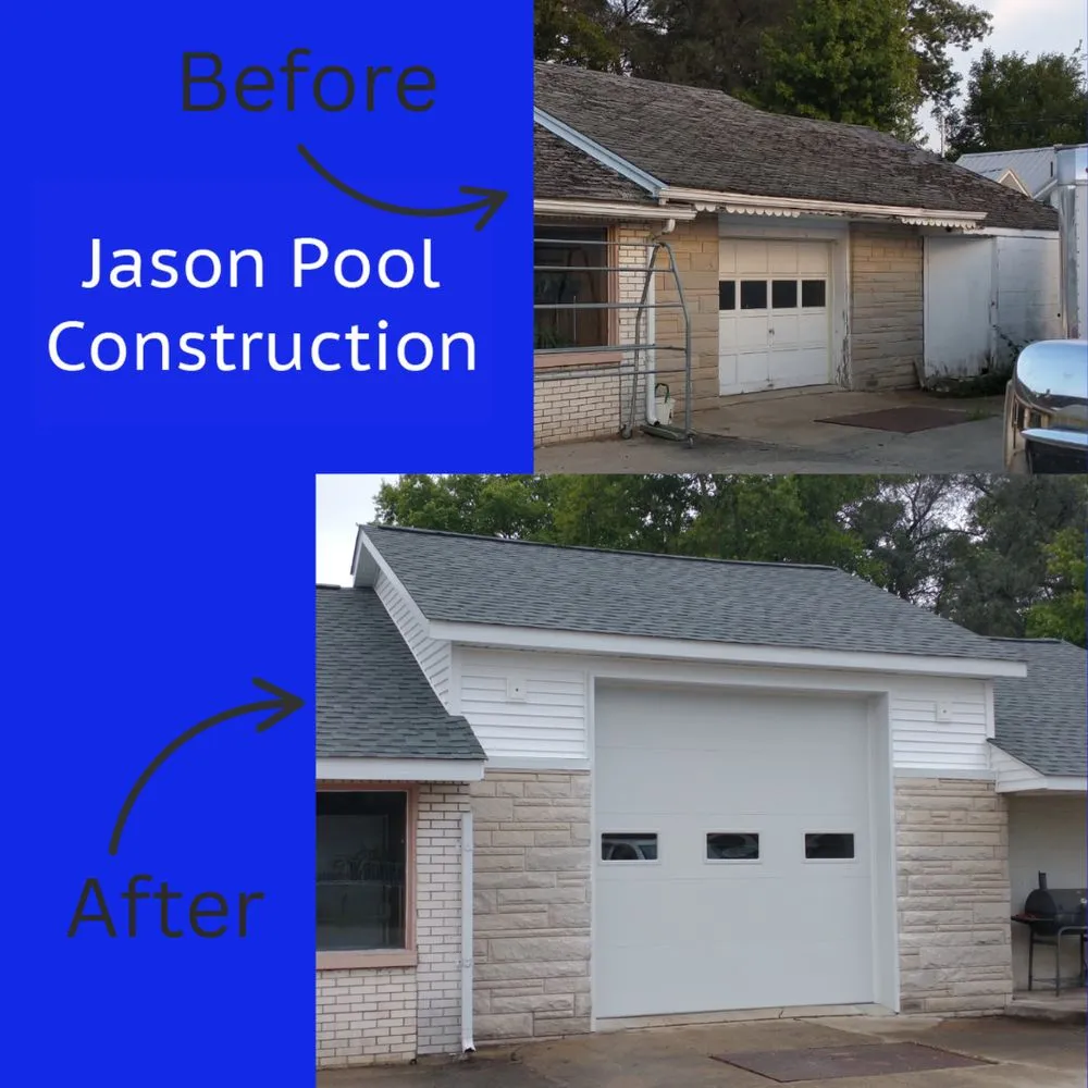 Slide of Jason Pool Construction
