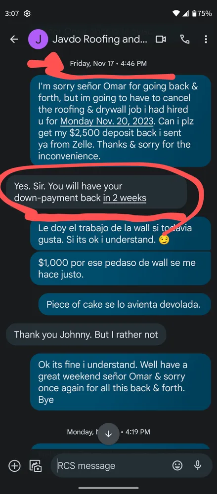 Slide of Javdo Roofing and Construction