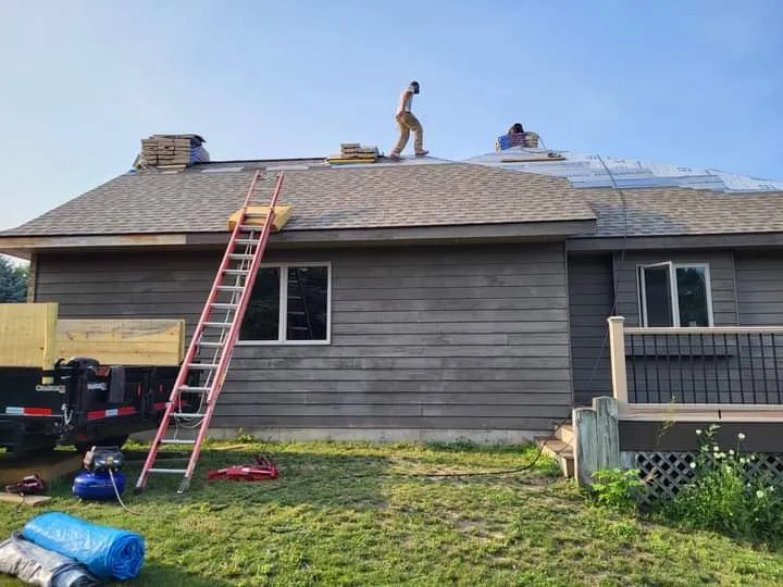 Trusted flat roof repair in Central Lake, MI by Jay's Roofing