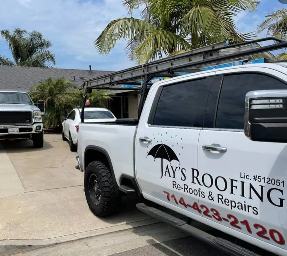Slide of Jay's Roofing