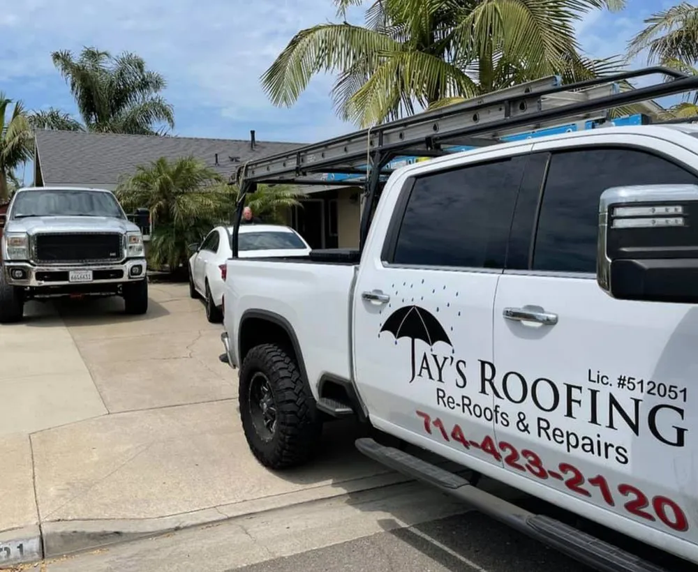 Slide of Jay's Roofing