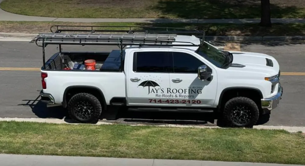 Slide of Jay's Roofing