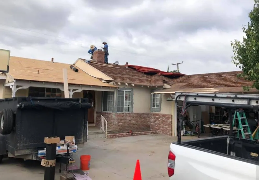 Slide of Jay's Roofing